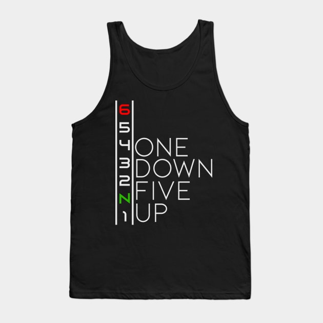 65432N1 One Down Five Up Tank Top by TwoLinerDesign